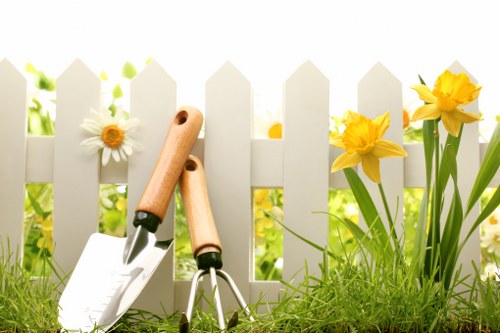 Finished Newcross garden design with practical, low-maintenance features