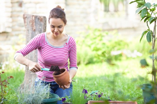 Landscaping payment and cancellation policy information on a legal page