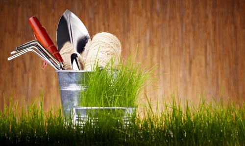 Reusable paving and garden materials prepared for charity donation